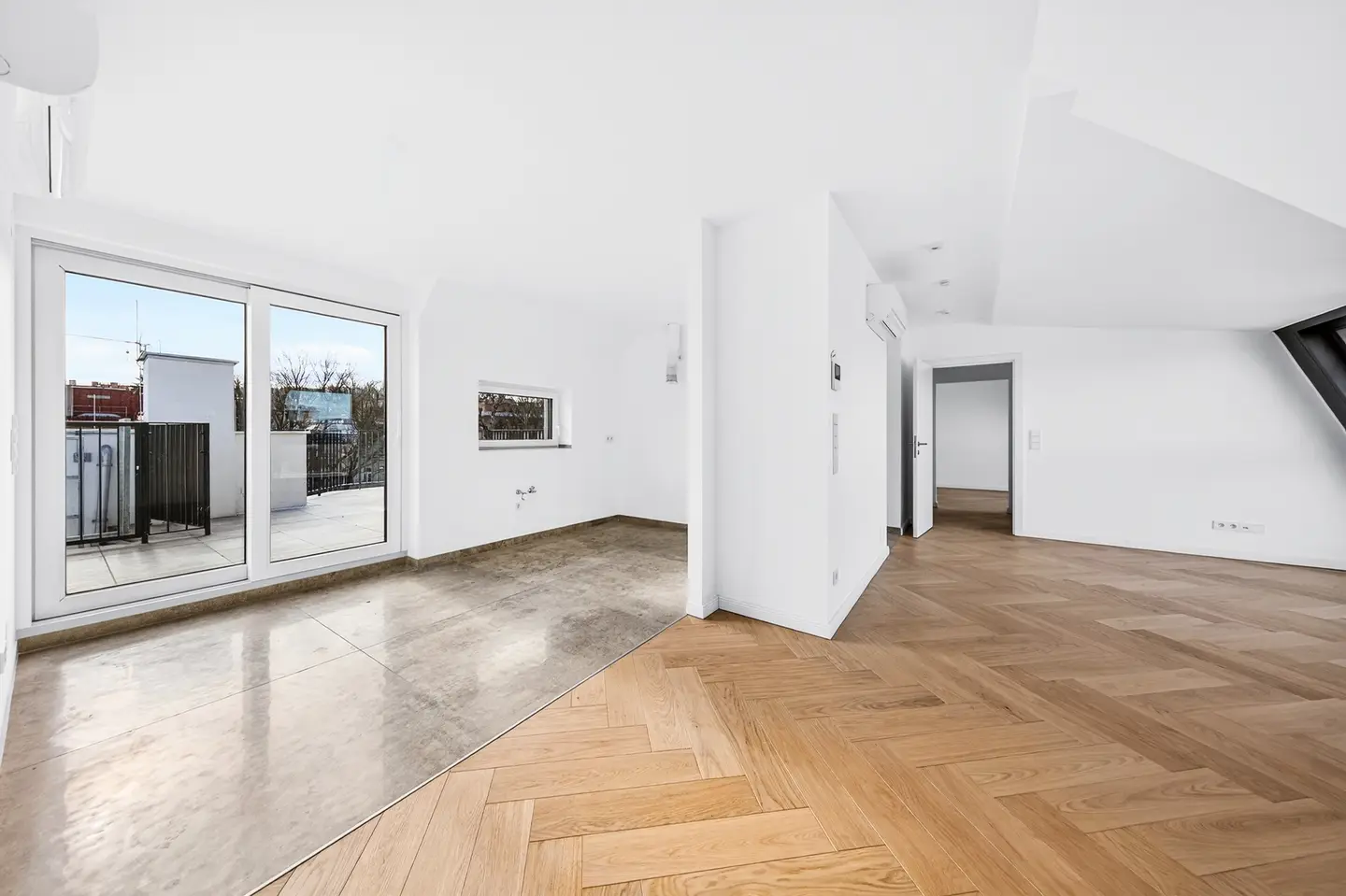 Maisonettewohnung with south terrace and sauna