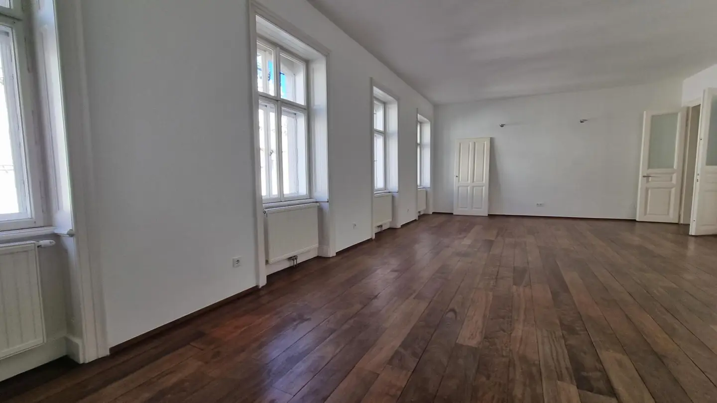 Altbauwohnung with fireplace and high ceilings in city centre