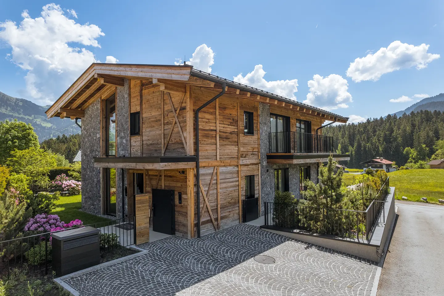 Holiday apartment newly completed with panoramic view by golf course