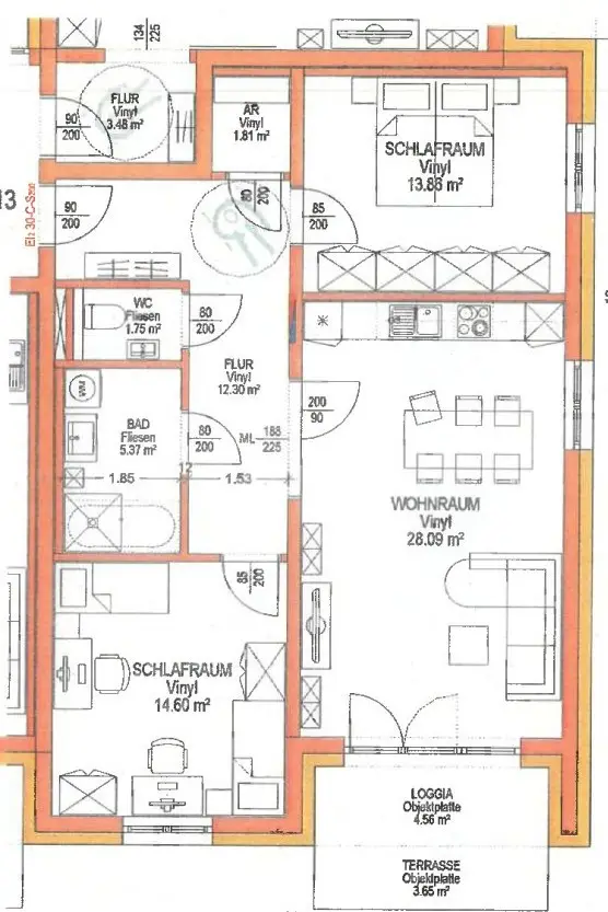 Erdgeschosswohnung Neubau mit Privatgarten
