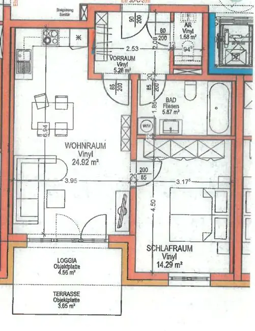 Neubauwohnung mit Balkon und Aufzug zentrumsnah
