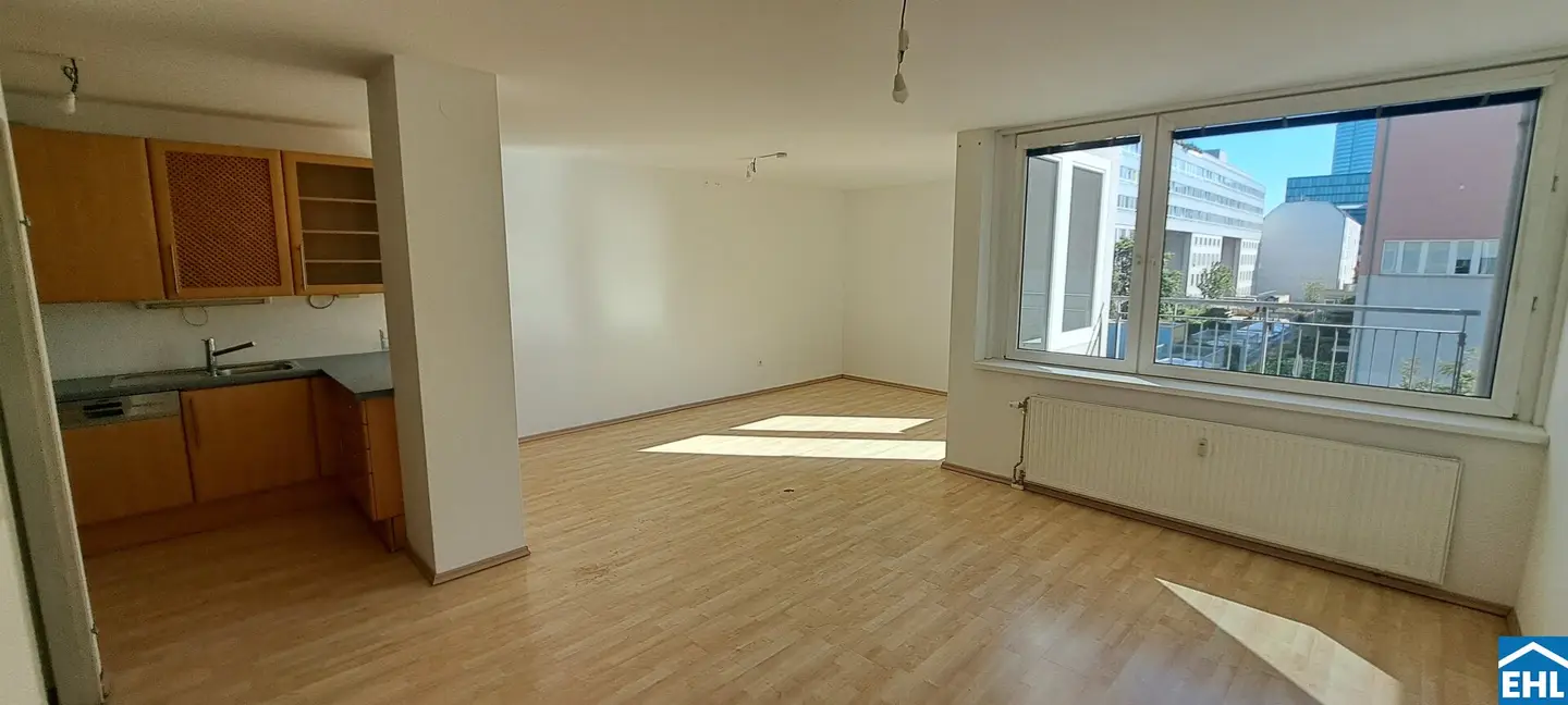 Maisonette with 2 loggias and view of Kahlenberg and Donauinsel