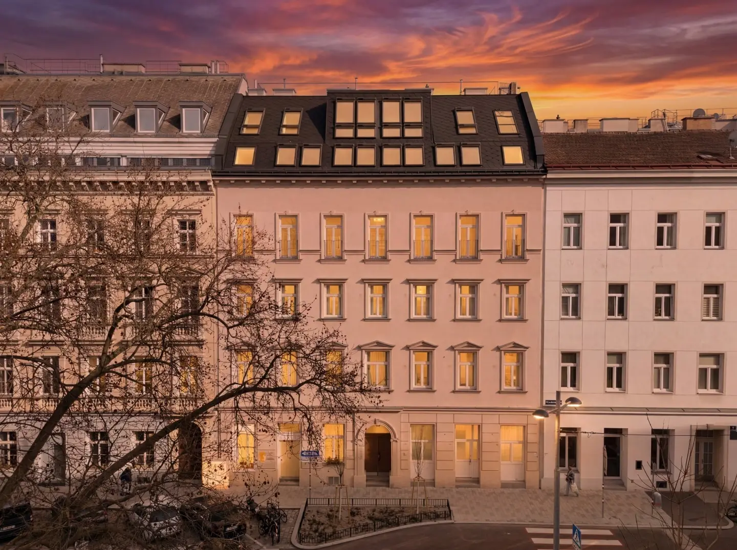 Newly completed Dachgeschosswohnung with two terraces and elevator