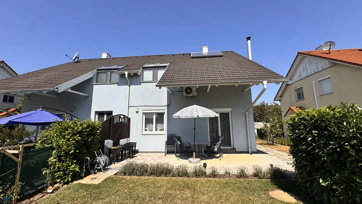 Familienwohnung mit Garten und guter Anbindung an Wien