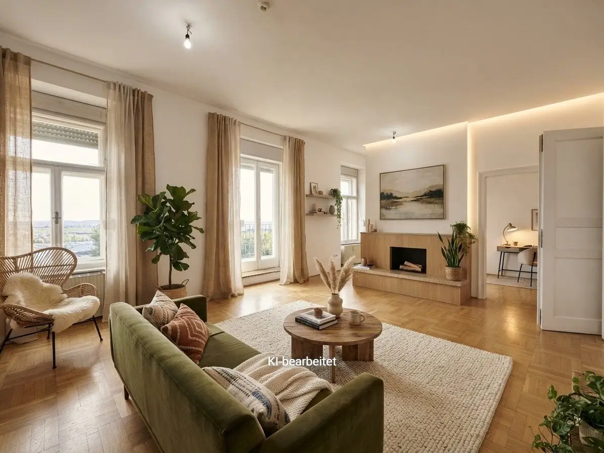 *** 122 m² to Fall in Love With *** – Your new family home with exceptionally ample space | 2 balconies and parking space