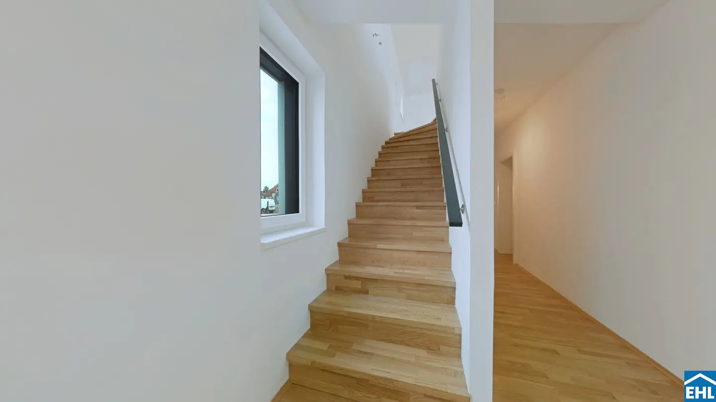 Terraced house architecturally elegant in brick masonry construction
Reihenhaus – Architektonisch elegant in Ziegelmassivbau