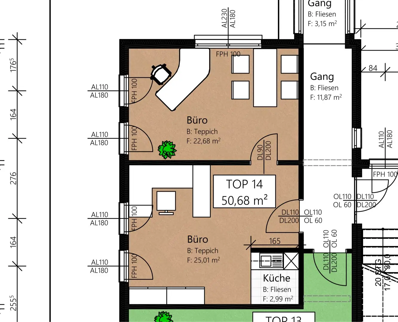 BLACKPOINT - Ihre neue 48m² Bürofläche in Top Lage !