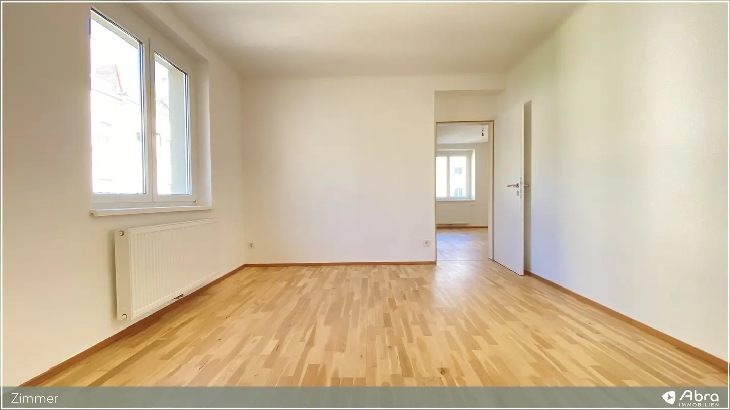 Frisch hergerichtete 3-Zimmer-Wohnung mit neuer Küche