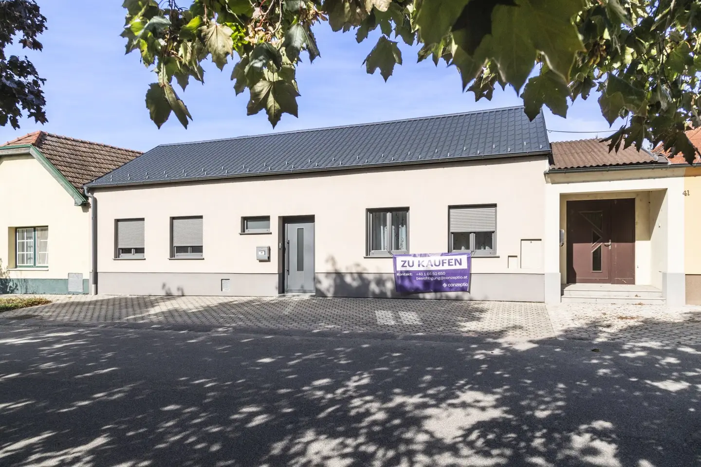 Gelegenheit - Haus mit Gartenidylle, großer Terrasse und vielseitigem Nebengebäude als Doppelgarage oder Hobbyraum