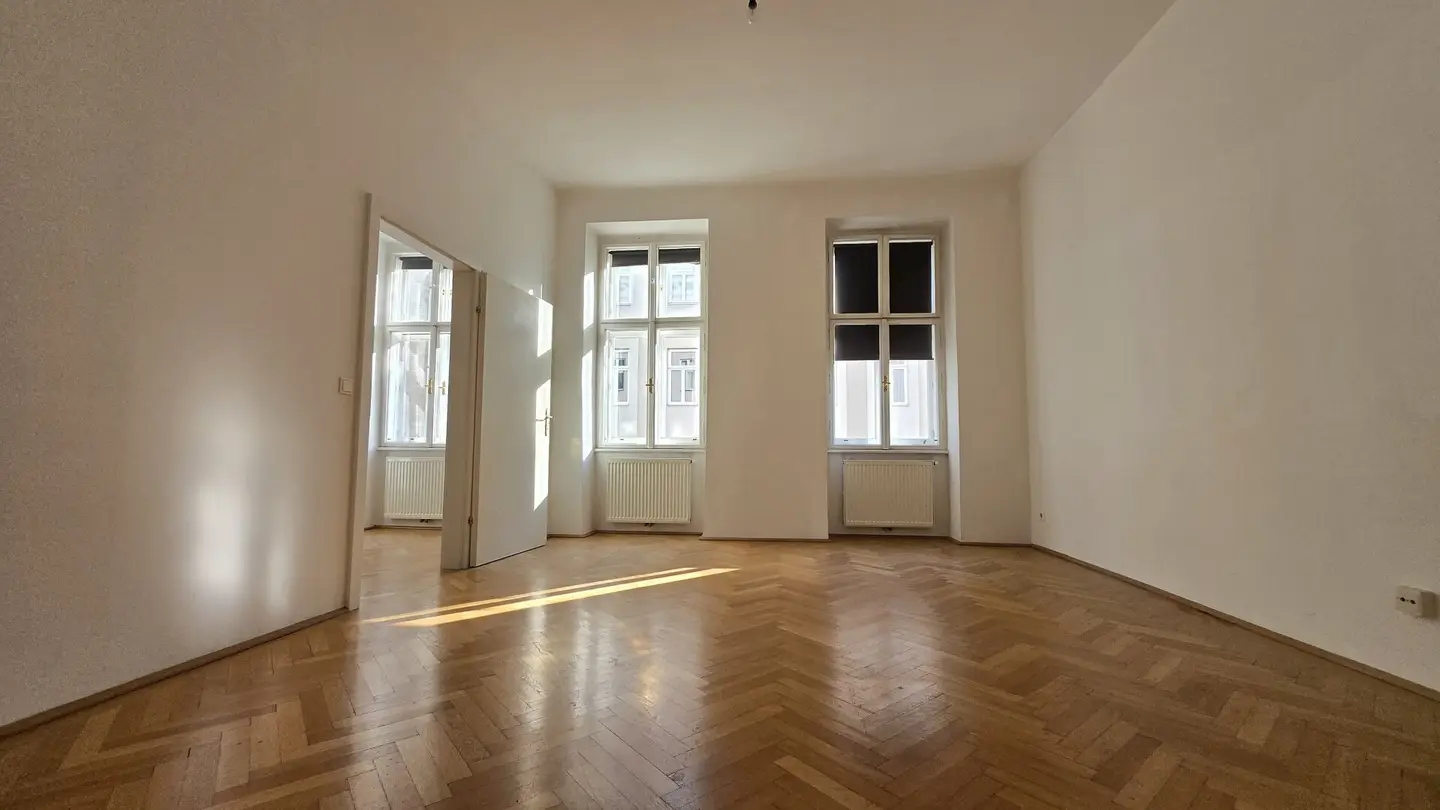 4-room period apartment near Klinik Landstraße, flatshare suitable, 2nd floor without lift