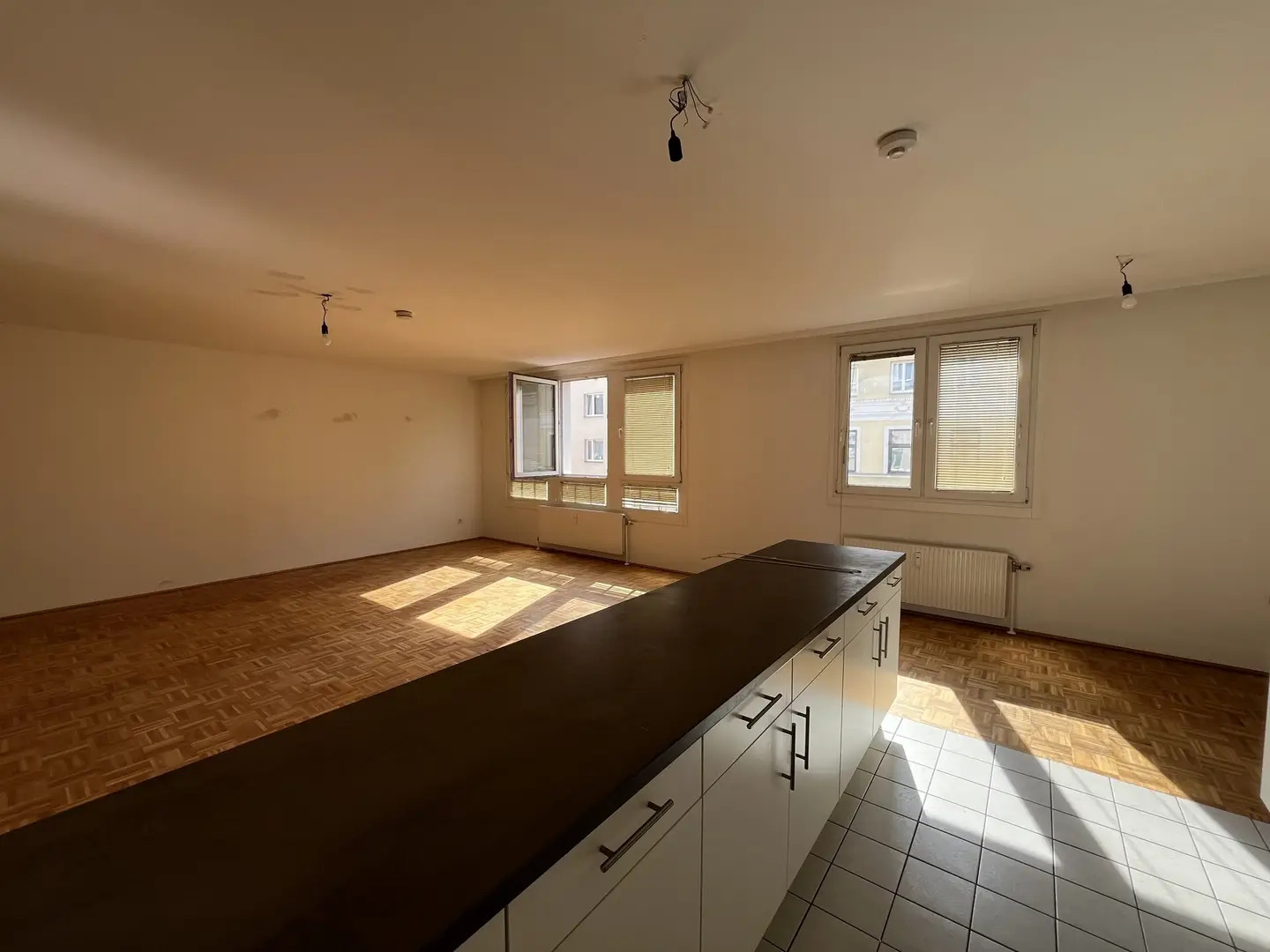 Bright apartment on Thaliastraße with fitted kitchen