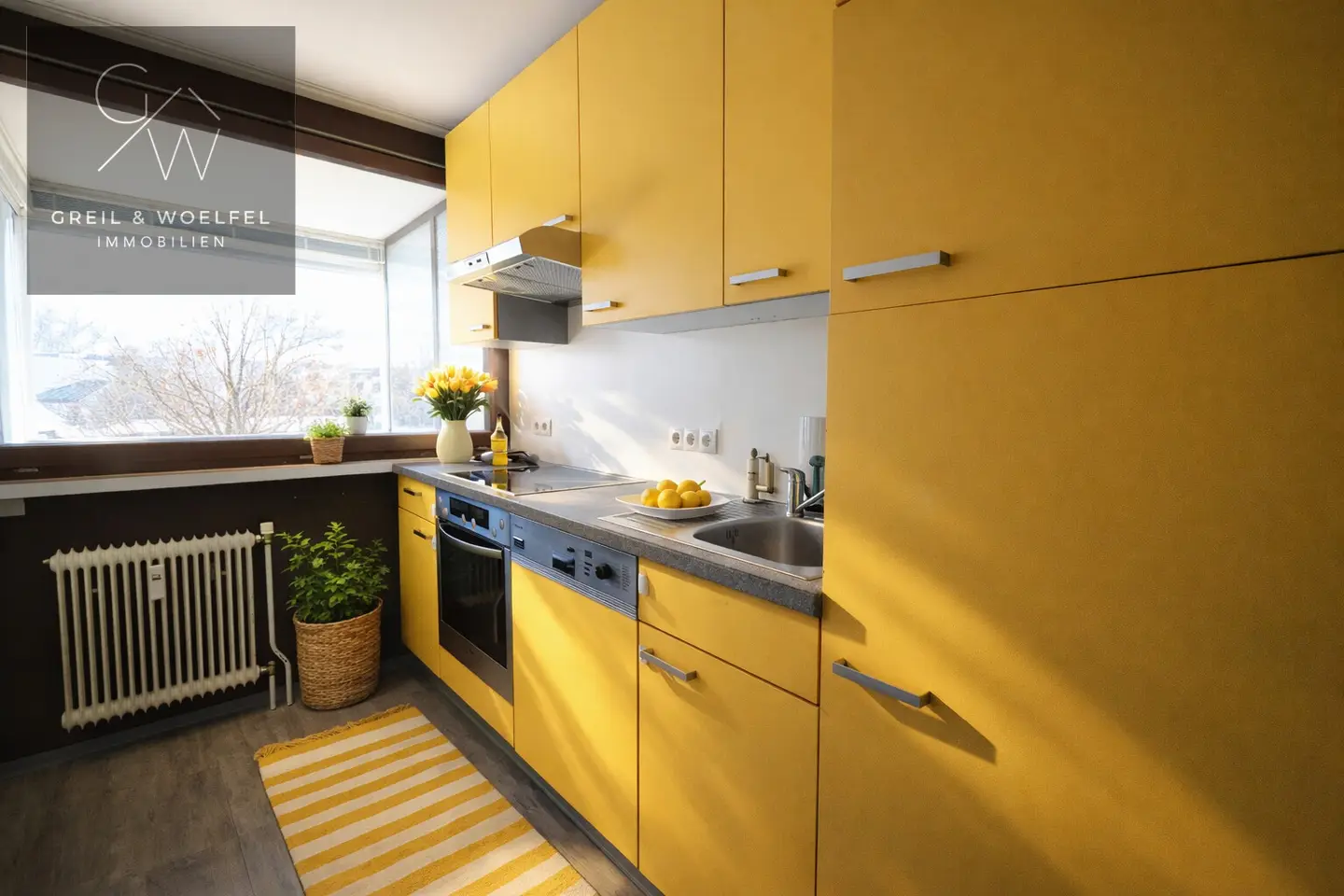 Sofort verfügbare Wohnung mit Balkon nahe Bahnhof