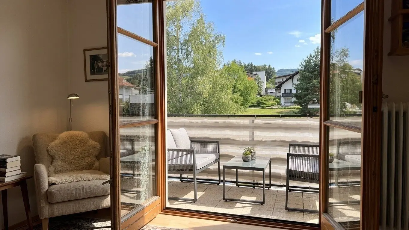 Im Wanderparadies Bad Schönau: Doppelwohnung mit vielen Nutzungsmöglichkeiten: Wohnen und Vermieten mit nur einer Investition