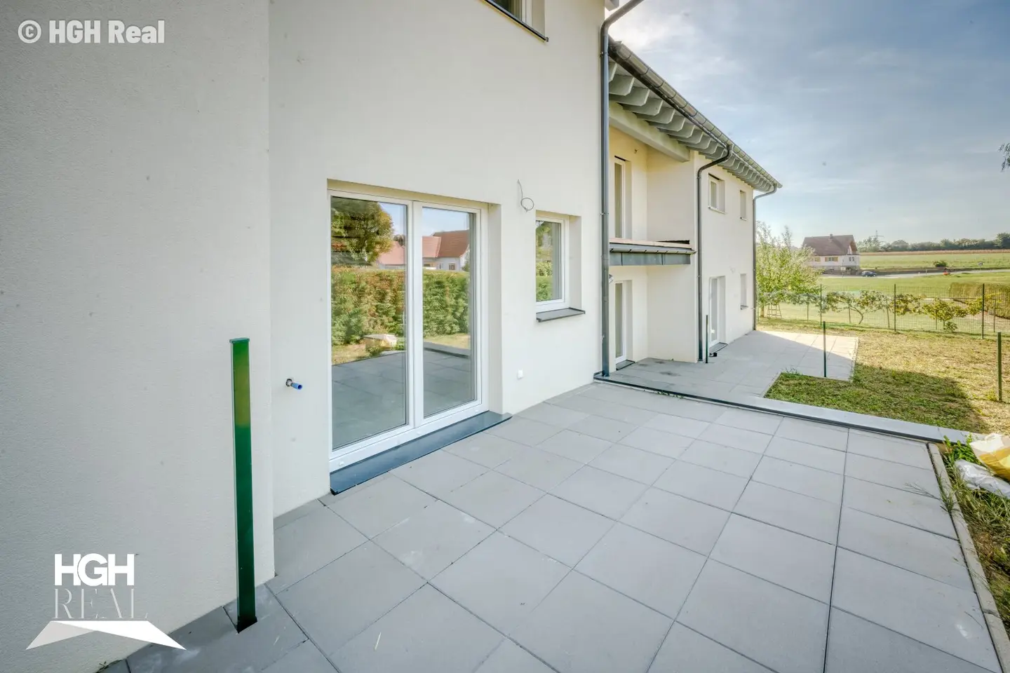8230 Schölbing near Hartberg: Shell finish space miracle at a low price - 3 rooms, terrace, garden and parking spaces