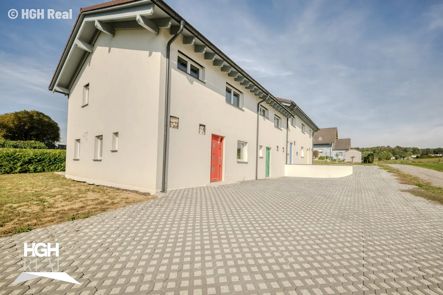 8230 Schölbing near Hartberg: Shell-finish end terraced house with 5 rooms, 17 m² terrace and garden in sunny green location