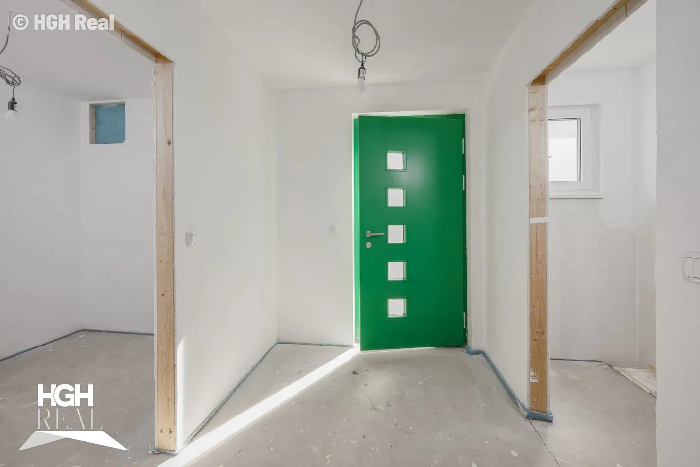 8230 Schölbing near Hartberg: Shell-finish terraced house at an affordable price - 4 rooms with balcony, terrace and garden