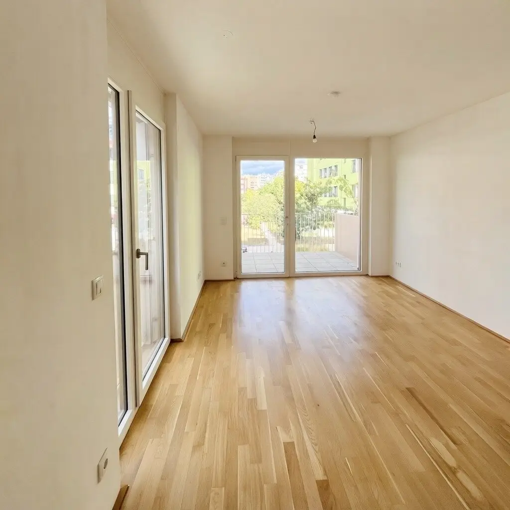 Moderne 2-Zi Wohnung mit großem Balkon - nahe U1 (provisionsfrei!)