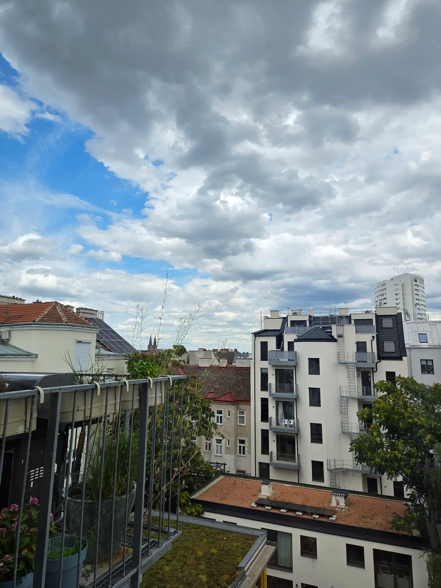 Klimatisierte Wohnung mit großen Terrassen und Fernblick