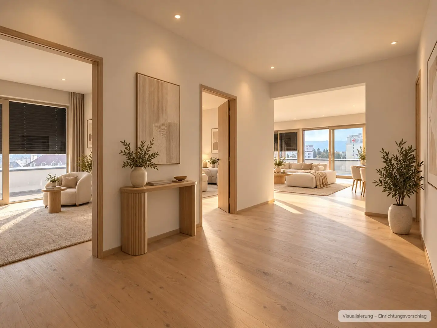 Penthouse "Mittagskogel" – Your morning begins on 65 m² south-east terrace