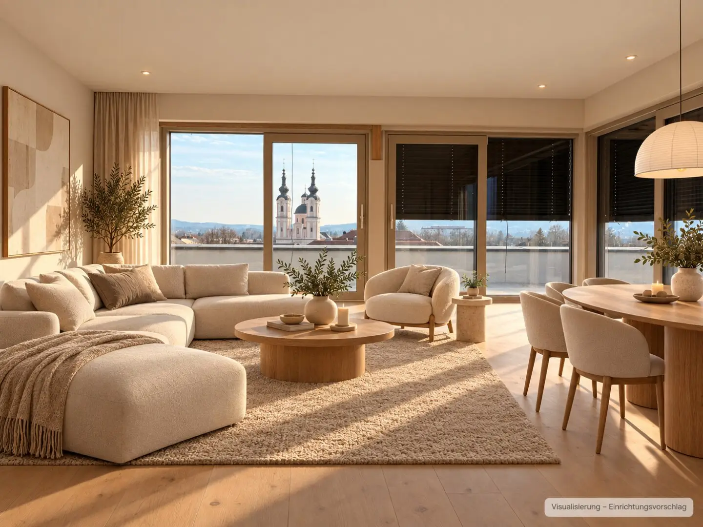 Penthouse "Mittagskogel" – Your morning begins on 65 m² south-east terrace