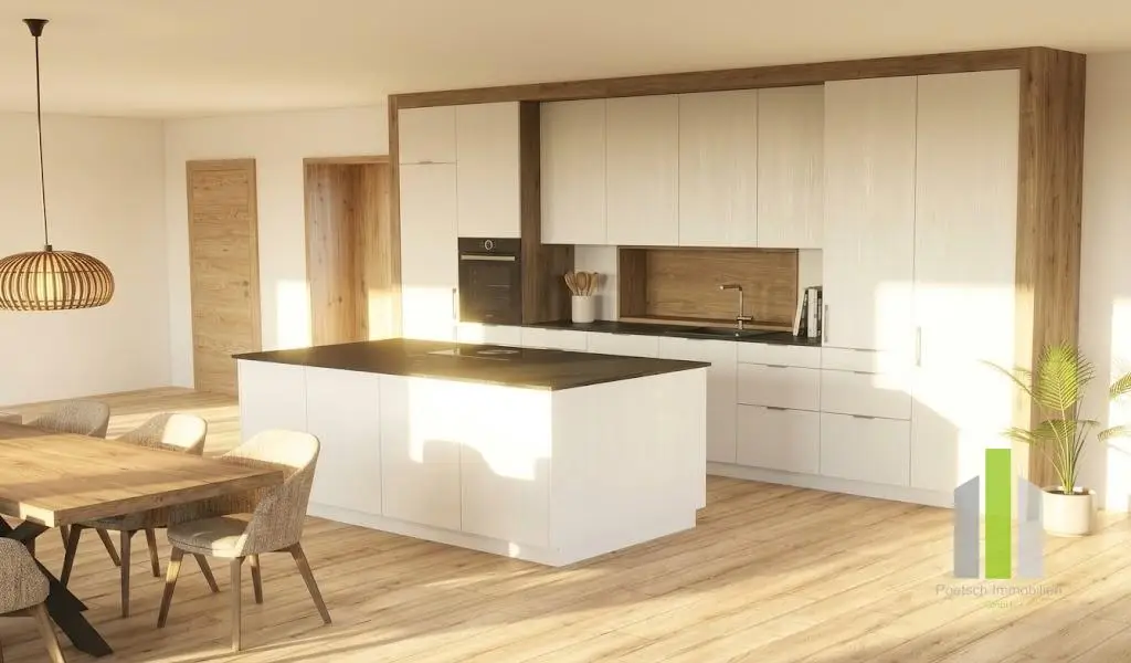 Hochwertige Erdgeschosswohnung in sonniger ruhiger Lage mit Loggia und Balkon