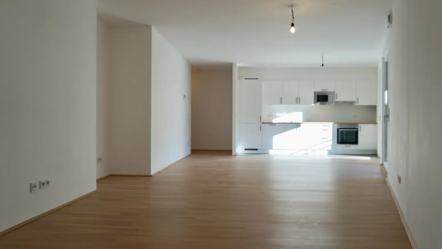 Second occupancy: Beautiful oasis of calm - courtyard-facing 4 room apartment with balcony and 2 bathrooms - directly at Hietzing subway station