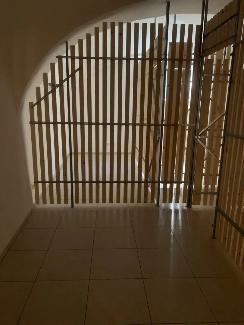 Storage space: Cellar compartments in the town centre of Schärding