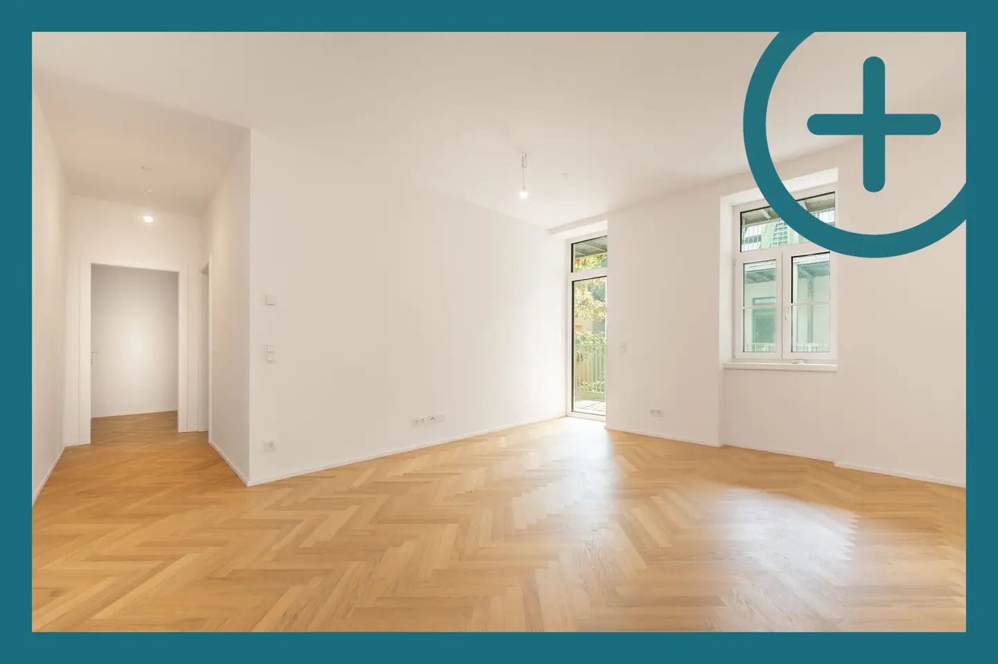 Altbauwohnung mit großzügigem Balkon und Fischgrätparkett