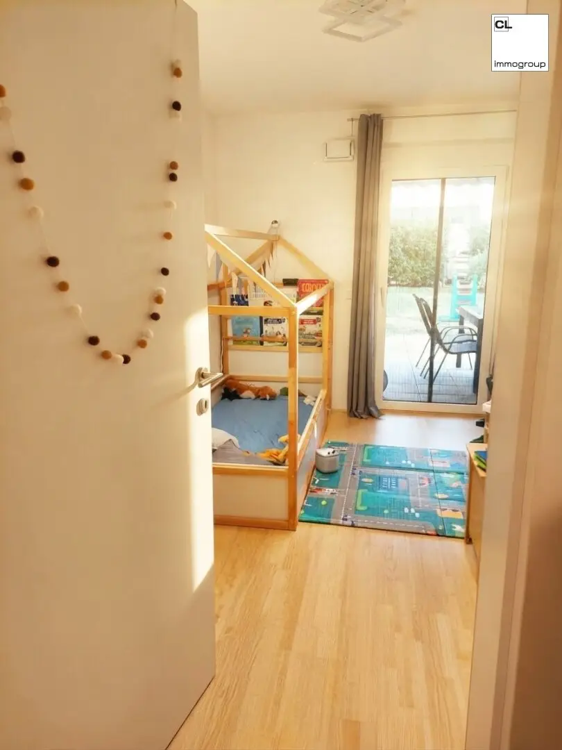 Modern wohnen mit Garten &amp; sonniger Terrasse – neuwertige 3-Zimmerwohnung zur Miete