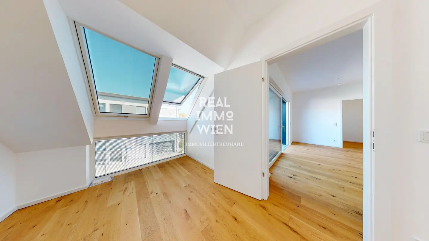 Modern 3-room apartment first occupancy with loggia and south-facing balcony in Neusiedl am See