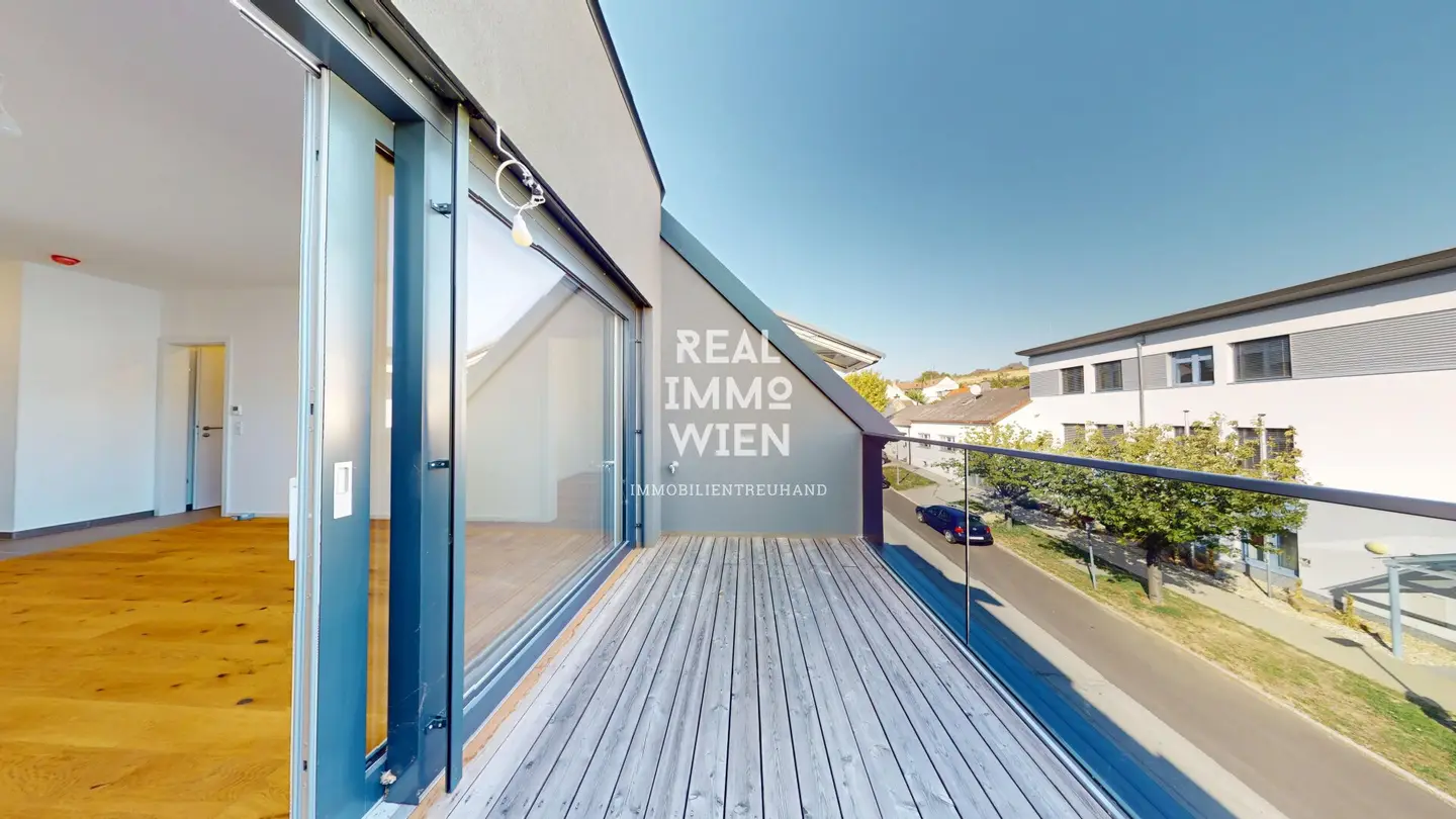 Modern 3-room apartment first occupancy with loggia and south-facing balcony in Neusiedl am See