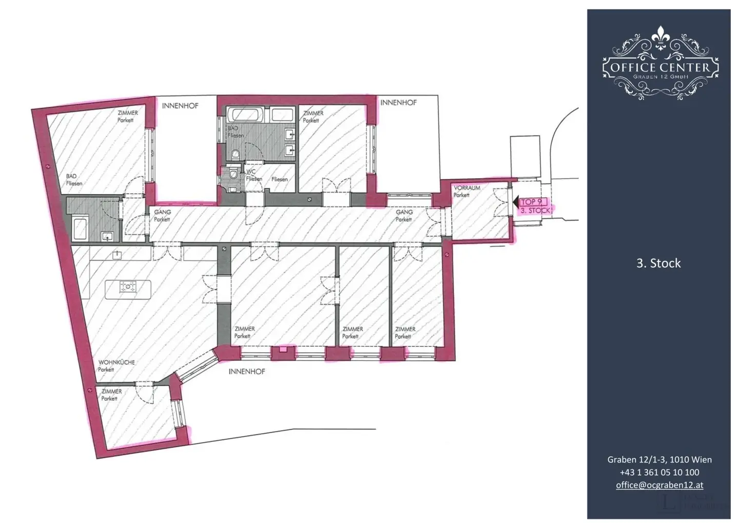 Premium Office Center at Graben 12 – Your exclusive business address in Vienna