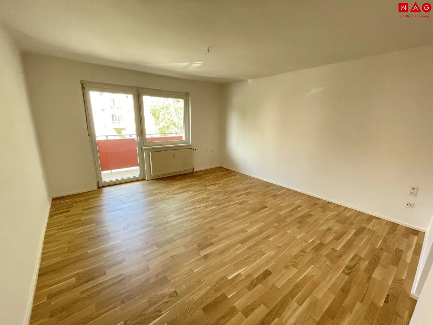 Attraktive Wohnung mit Dusche und Balkon