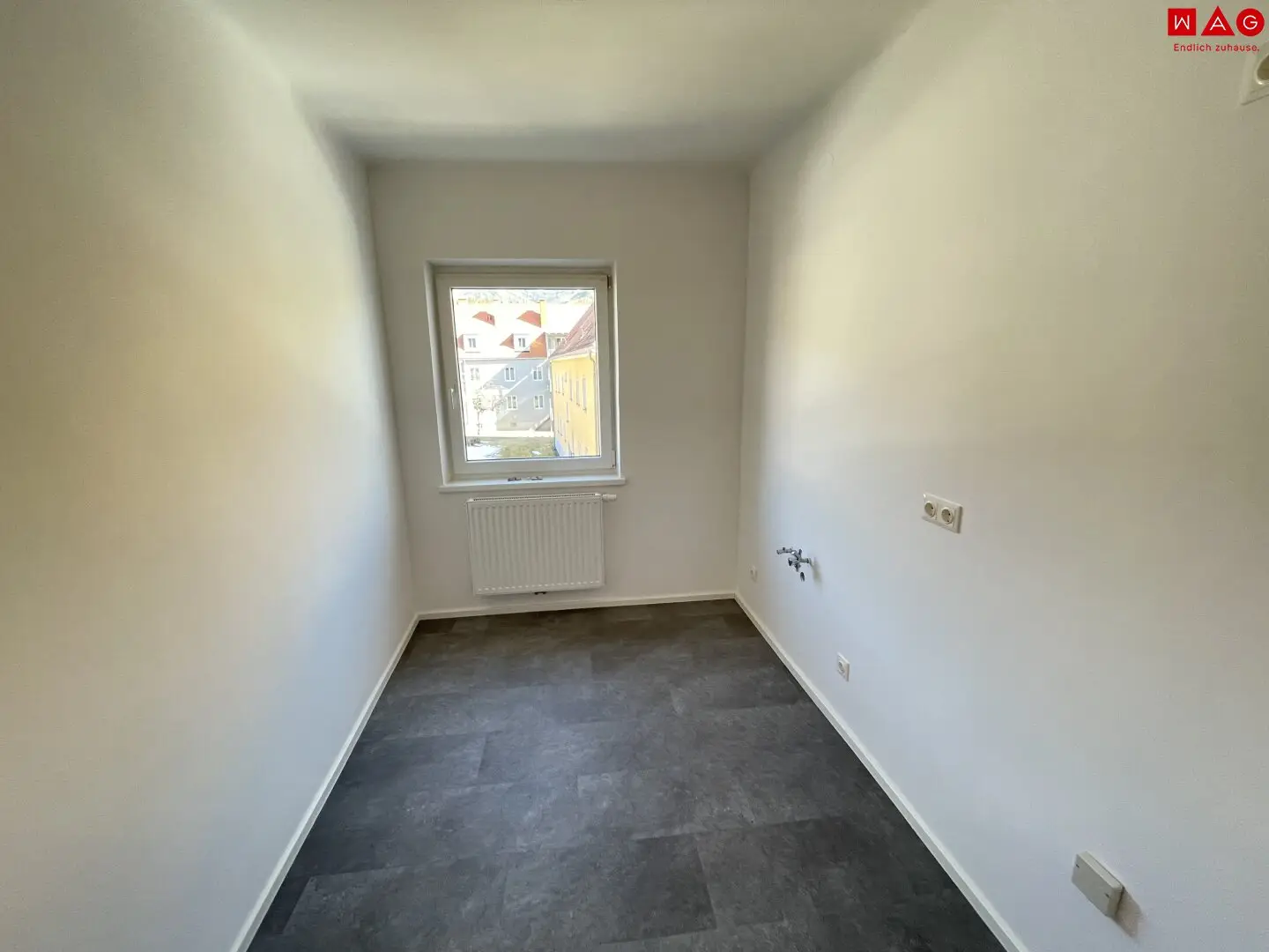 Attraktive Wohnung mit Dusche und Balkon