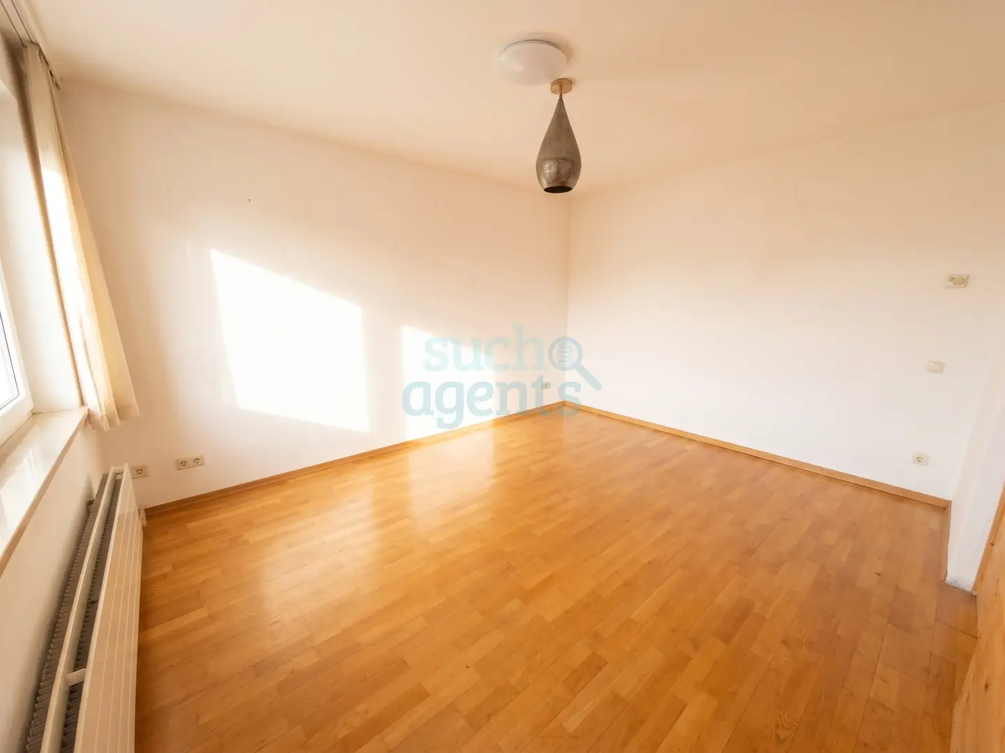 Familienwohnung mit zwei Balkonen und Gemeinschaftsgarten
