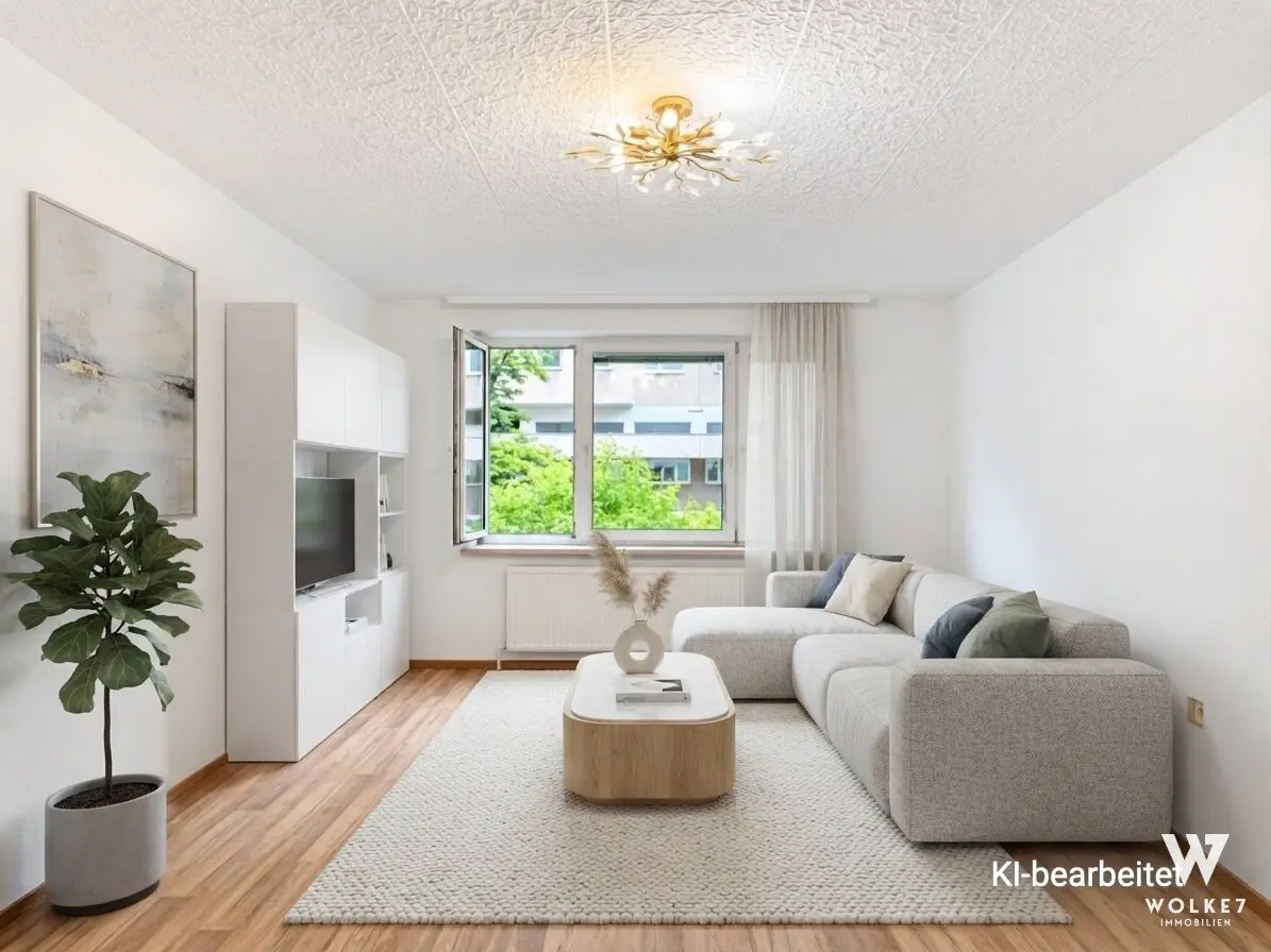 Ruhige Hoflage trifft perfekte Anbindung – 3-Zimmer-Wohnung nahe U6 &amp; Millennium City