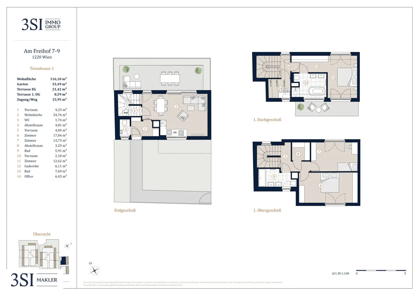 The Liberty: Townhouse mit wundervollem Garten