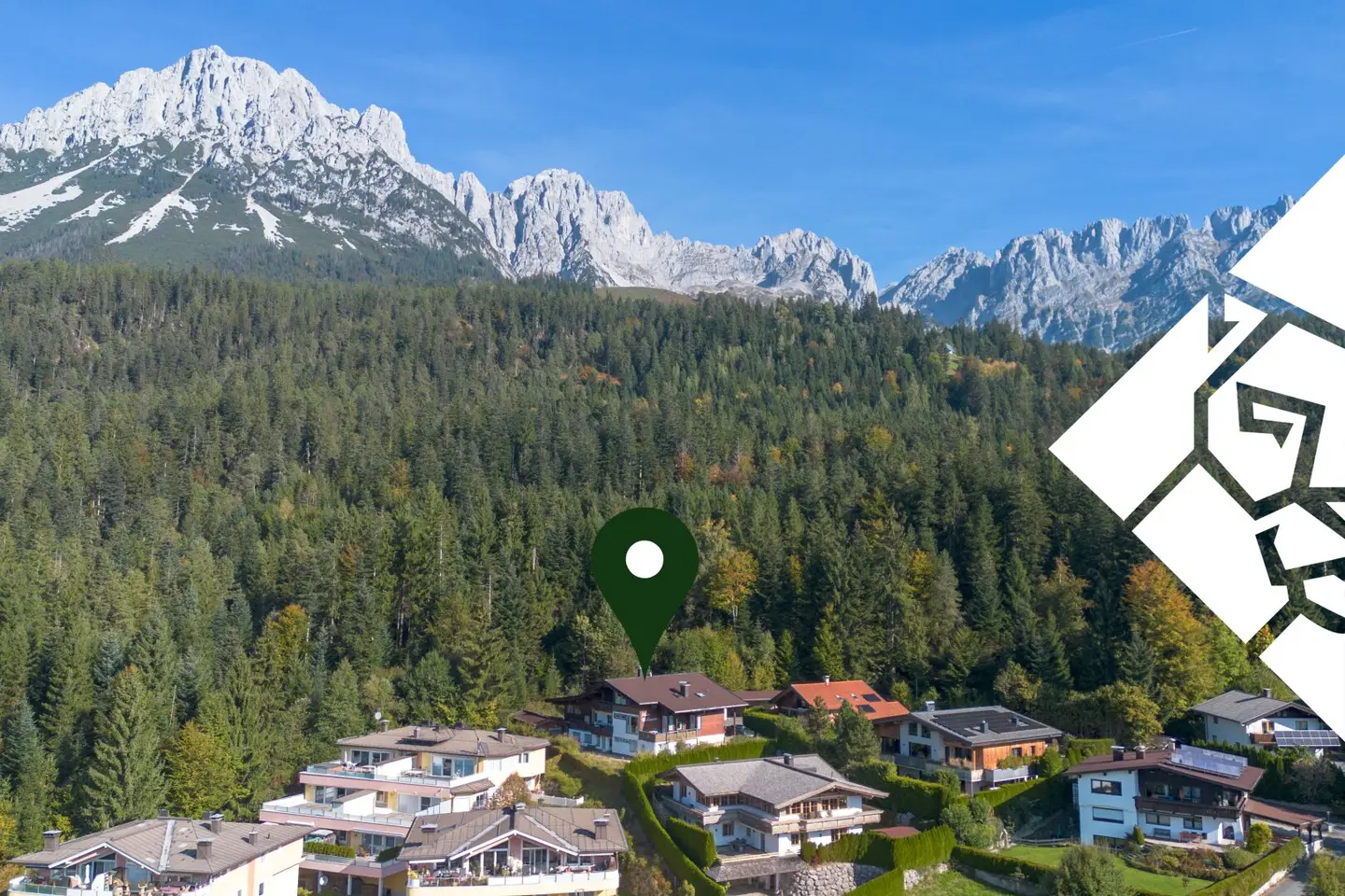 Idyllisches Apartmenthaus in Traumlage – Alleinstehend mit Aussicht in Ellmau