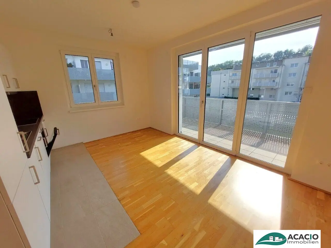 helle 3-Zimmer-Wohnung mit Tageslichtbad und Eckbalkon im Wohnpark Tullnerfeld - im Grünen wohnen, aber in der Stadt arbeiten - Tiefgaragenplatz optional möglich!