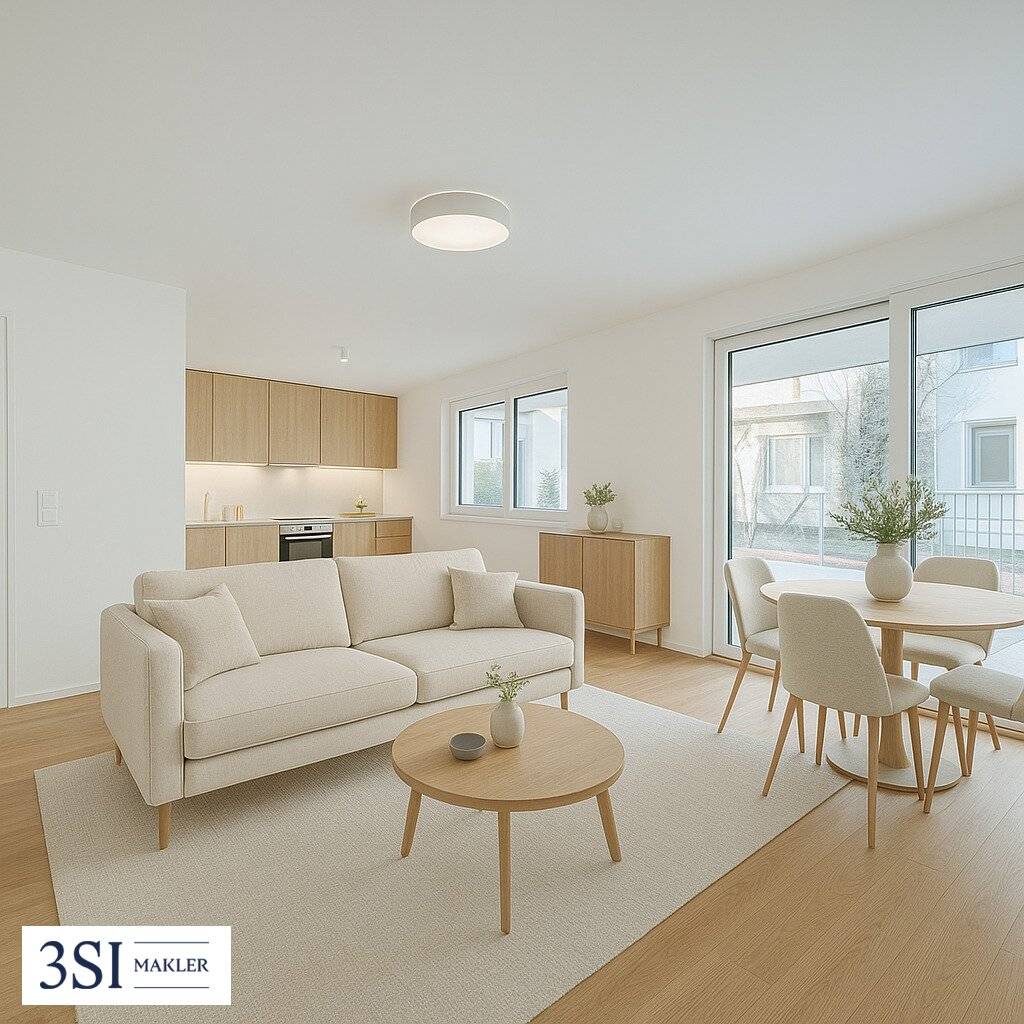 Wohnung mit Garten im Neubau am Kagraner Platz