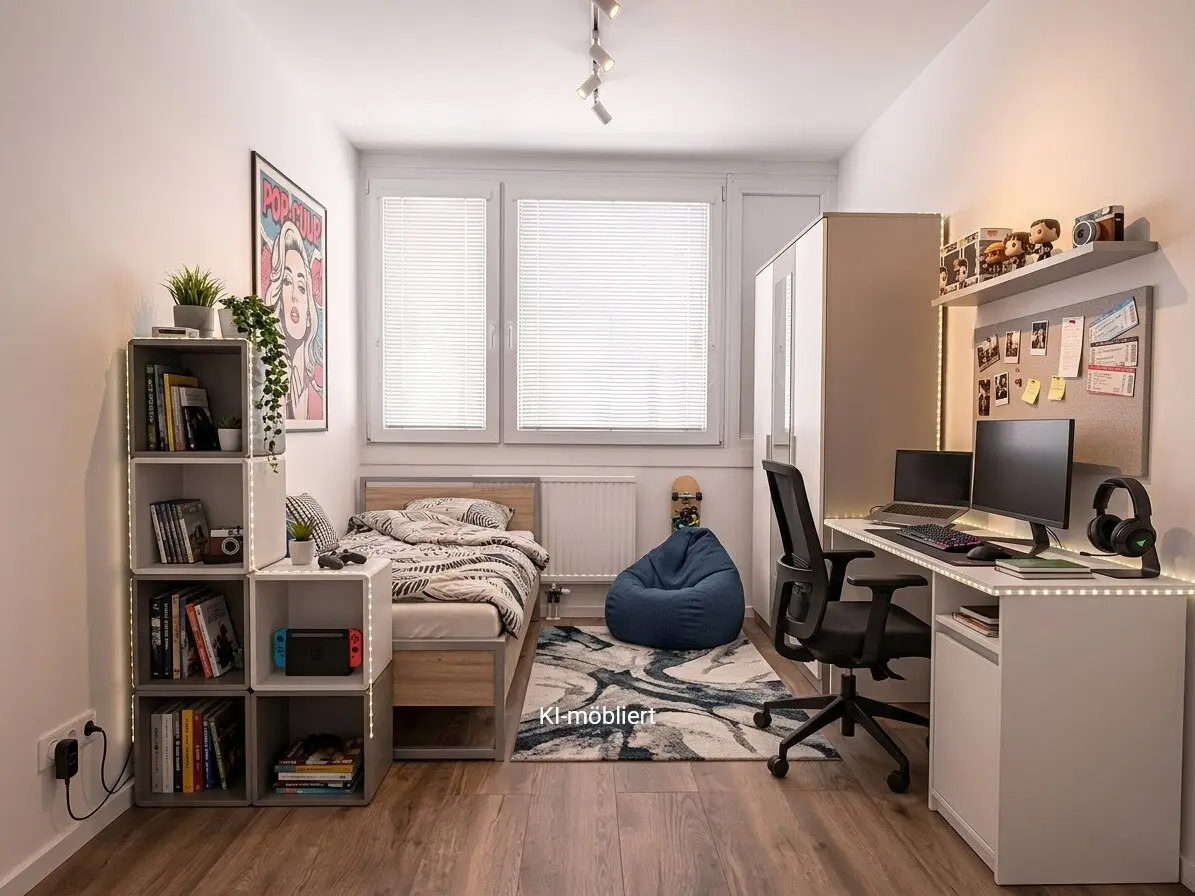 Quiet &amp; central 3-room apartment seeks new owners