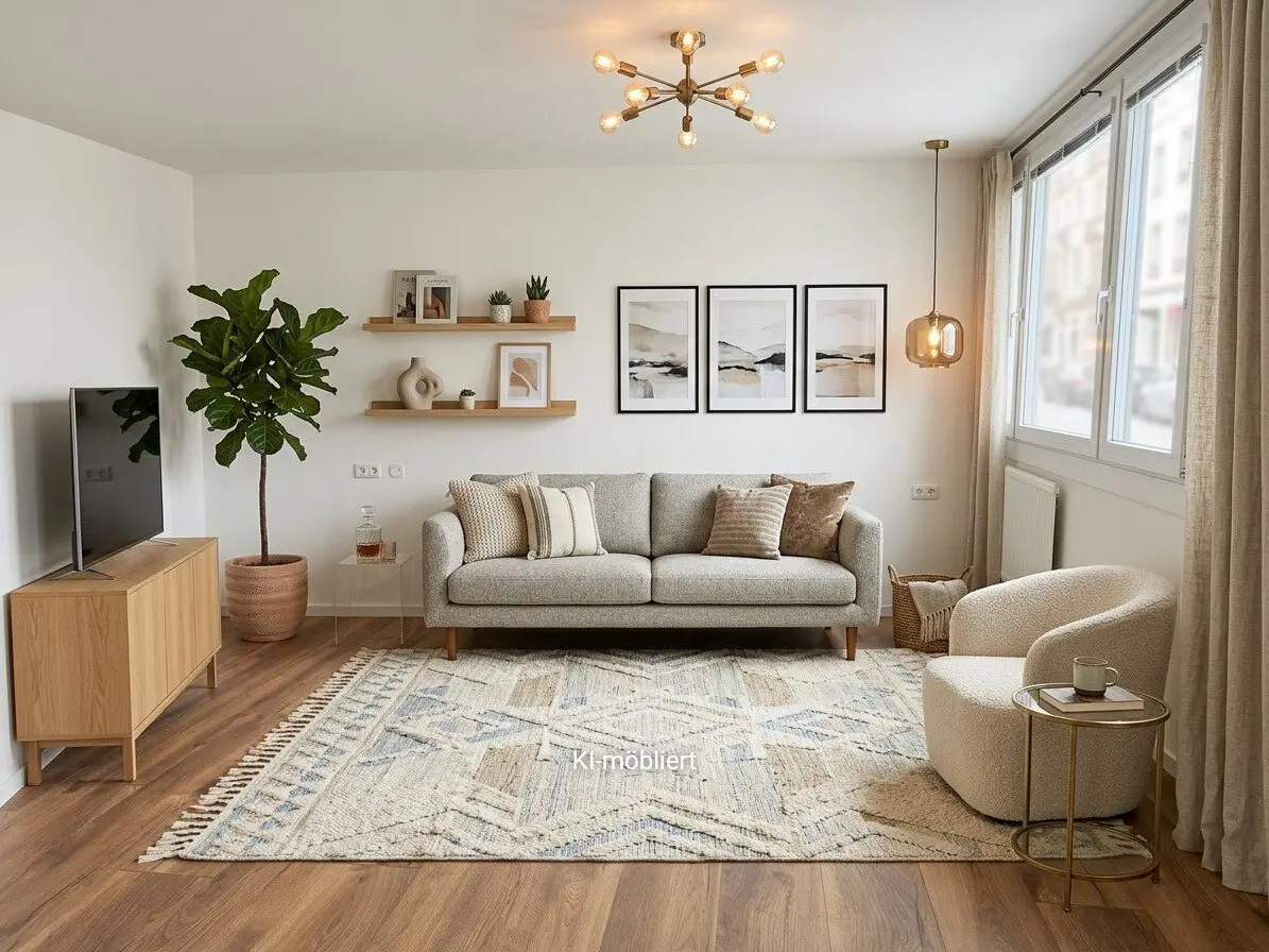 Quiet &amp; central 3-room apartment seeks new owners