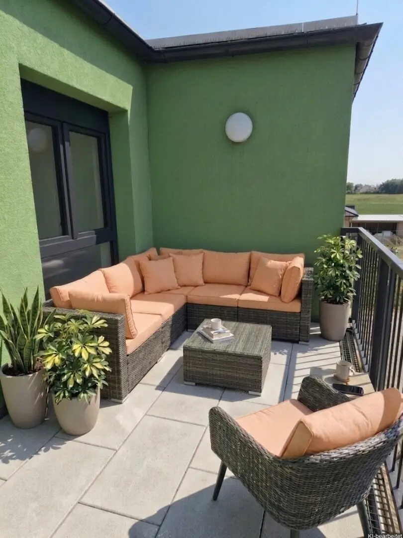 Südwestseitige Eckbalkonwohnung mit sonnigem Weitblick