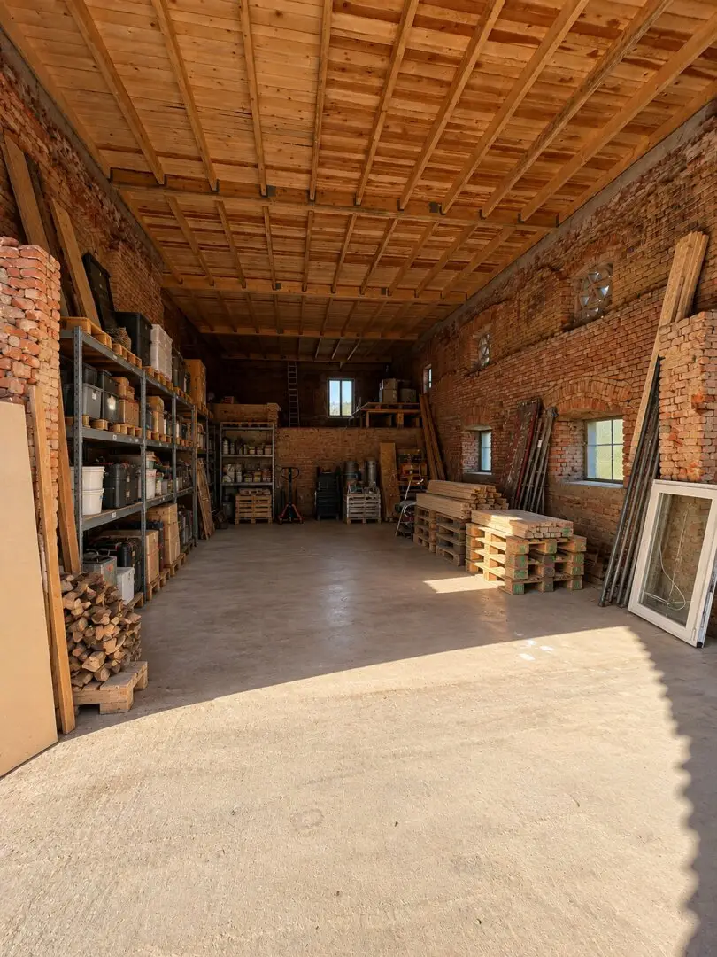 235 m² storage space for rent flexibly usable