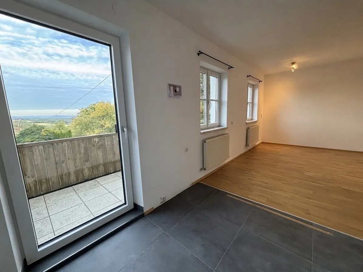 Wohnen mit Lebensqualität – gemütliche 2-Zimmer-Wohnung mit Balkon und Blick ins Grüne