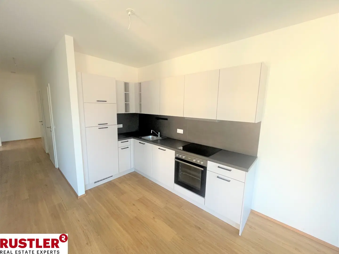 Helle Wohnung mit großzügigem Balkon und offener Wohnküche