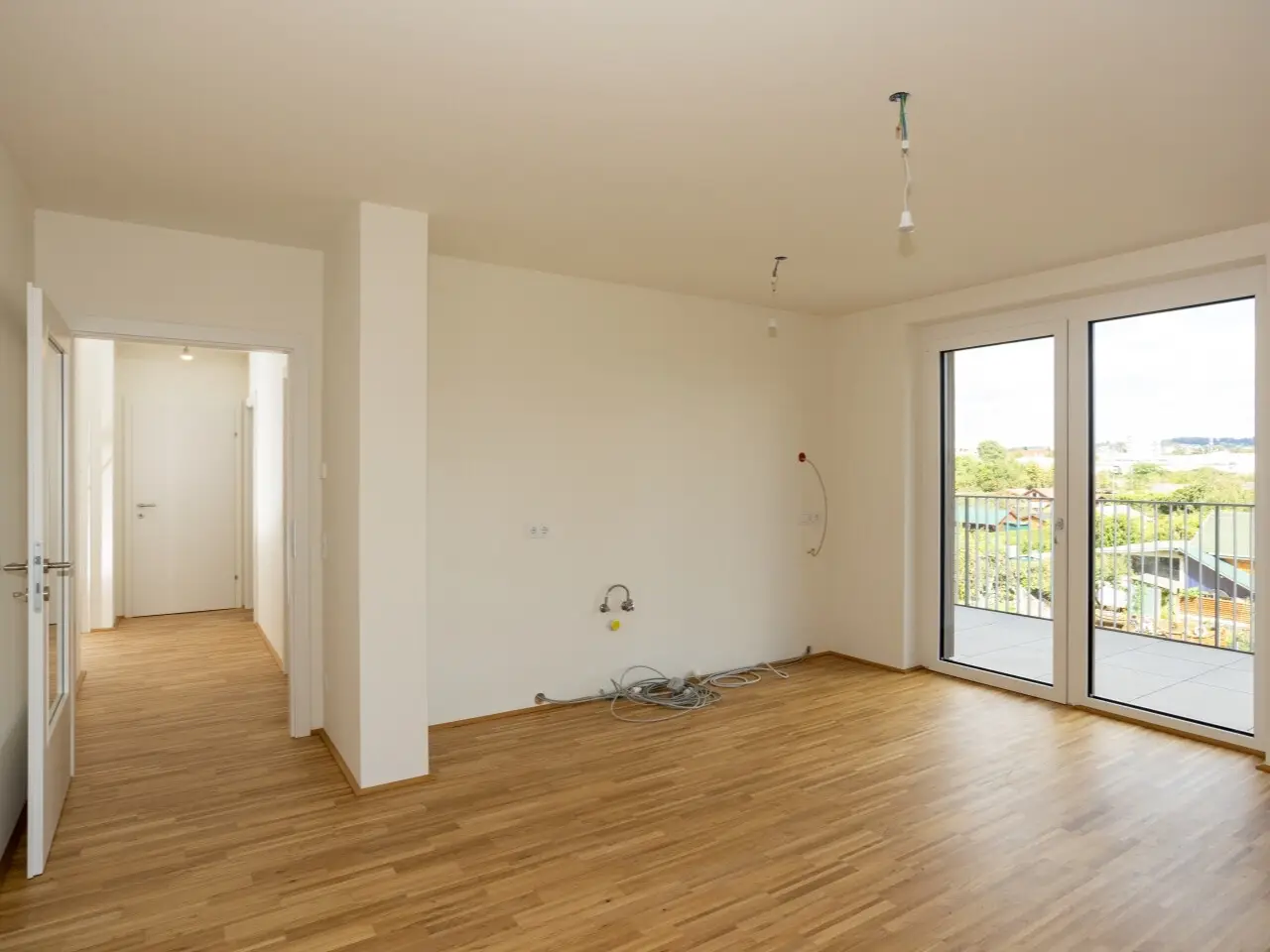 Lichtdurchflutete Wohnung am Murufer mit Balkon
