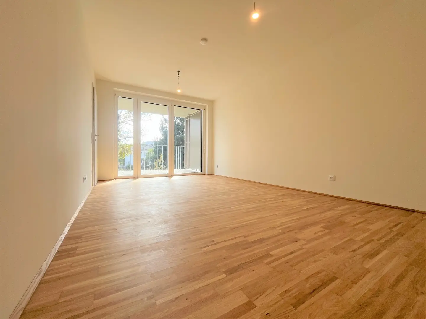 Nachhaltig gebaute Wohnung mit Balkon nahe Mur und Park
