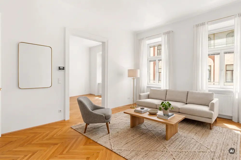 Stilvolle Altbauwohnung mit Charme und neuem Aufzug