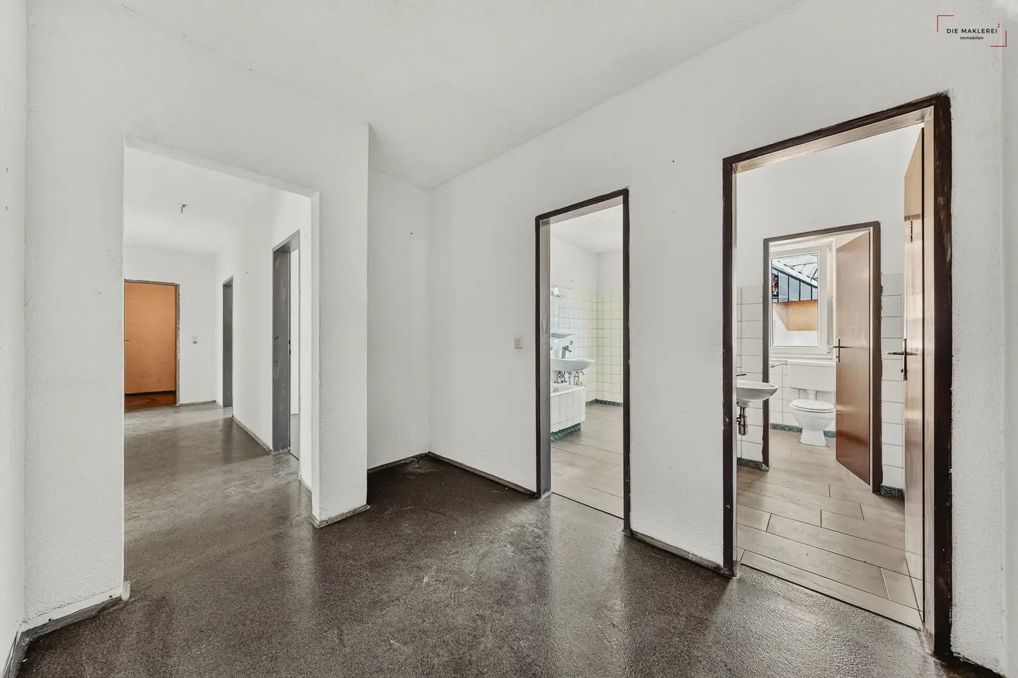Wohnung mit südseitigem Balkon und großzügigem Wohnbereich